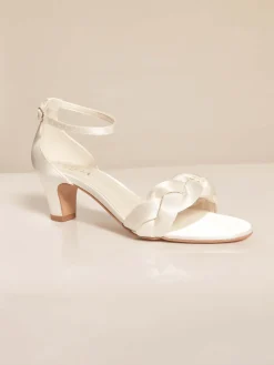 Avalia - Agnes Heeled Sandal - White