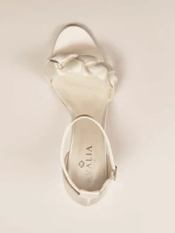 Avalia - Agnes Heeled Sandal - White