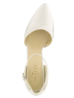 Avalia - Mira Heeled Sandal - White
