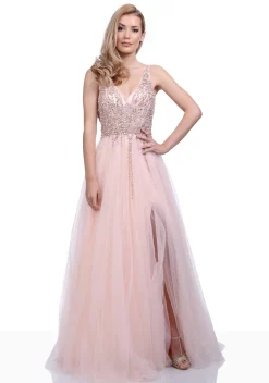 Christian Koehlert Gallakjole med tyl 0265 - Lilla