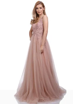 Christian Koehlert Gallakjole med tyl 0265 - Lilla