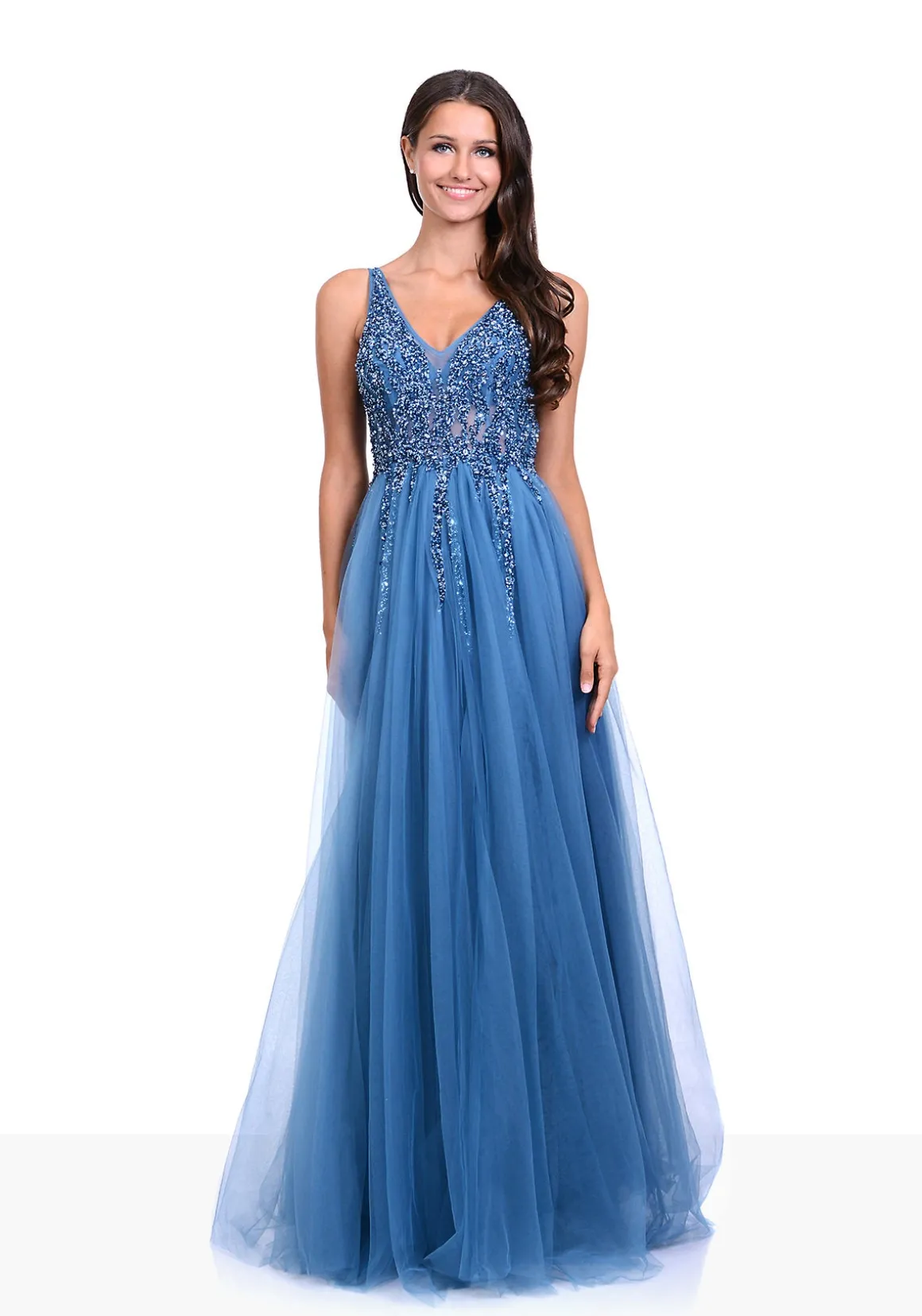 Christian Koehlert Gallakjole med tyl 0265 - Lilla