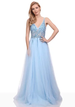 Christian Koehlert Gallakjole med tyl 0265 - Lilla