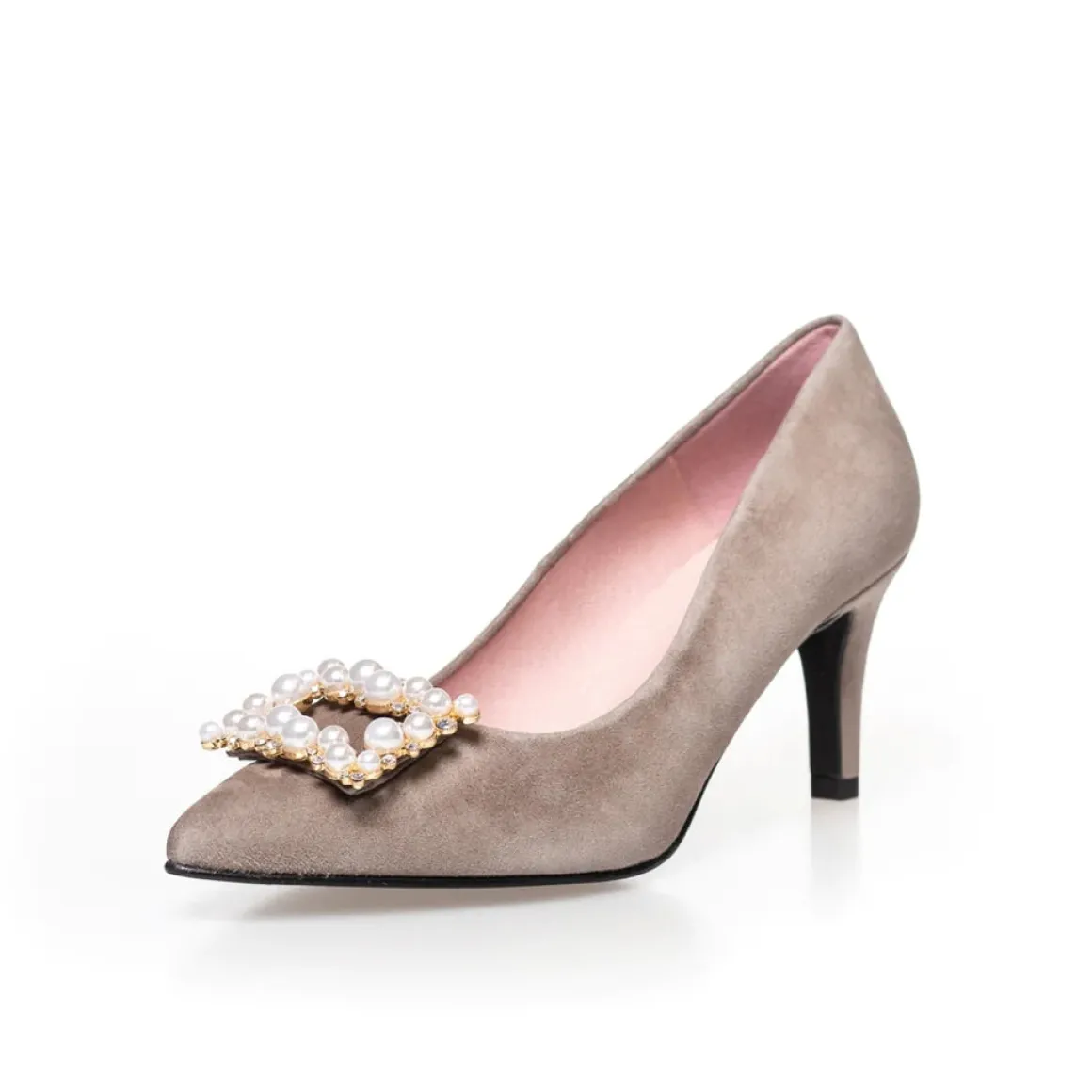 Copenhagen Shoes - Pearls And Diamond Pumps - Beige