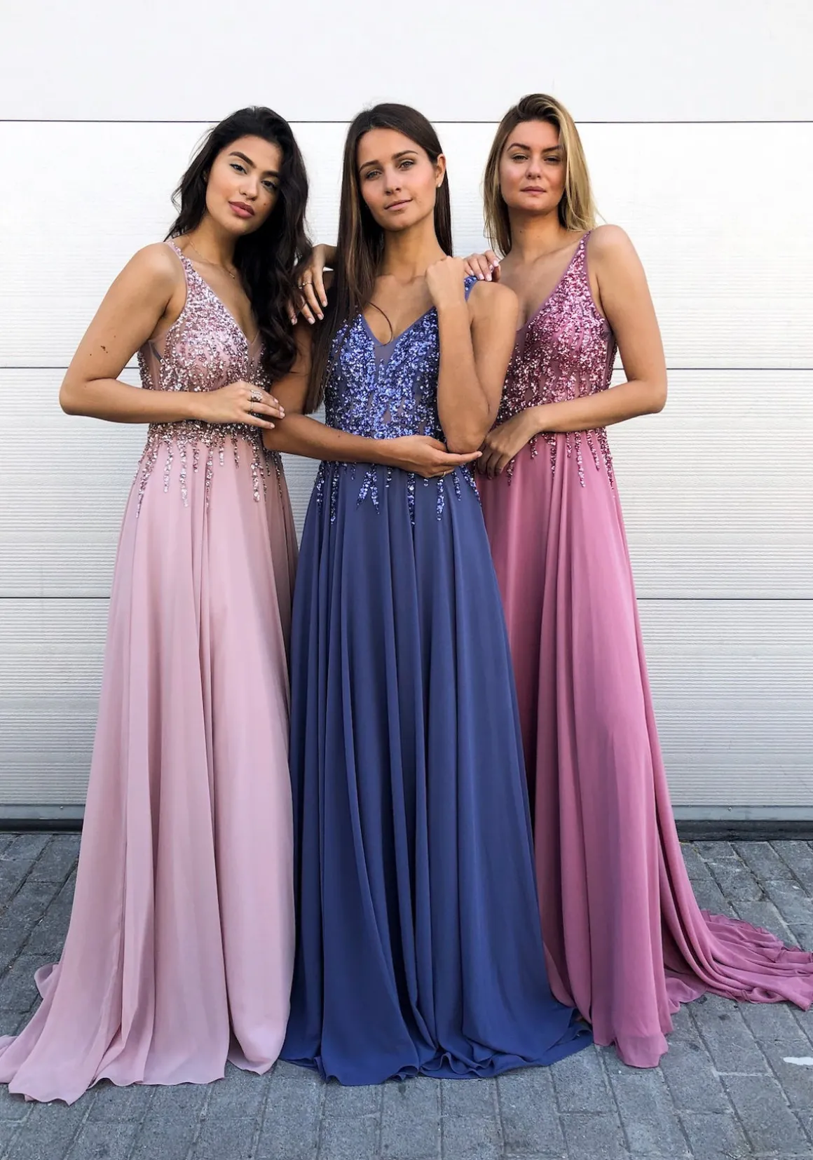 Gammelrosa Christian Koehlert gallakjole 0549