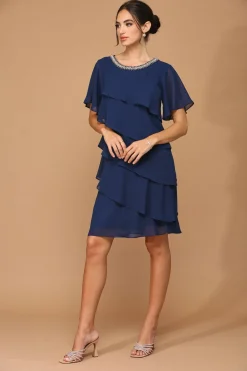 Knælang festkjole 3361