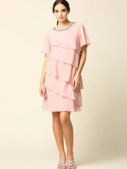 Knælang festkjole 3361