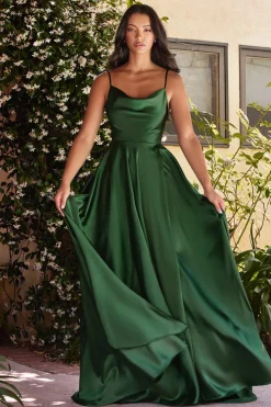 La Divine BD104 satinfestkjole