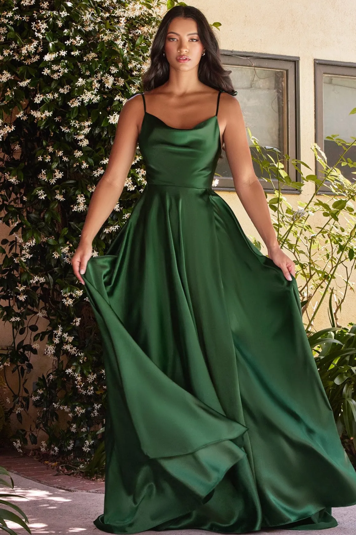 La Divine BD104 satinfestkjole