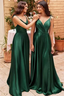 La Divine BD104 satinfestkjole