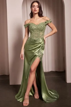 La Divine CD0186 festkjole i satin