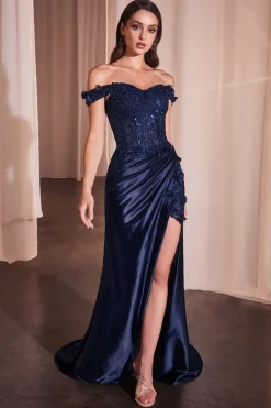 La Divine CD0186 festkjole i satin