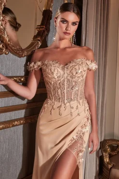 La Divine CD0186 festkjole i satin