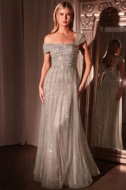 La Divine CD0238 gallakjole med sten