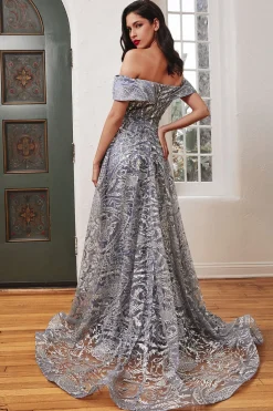 La Divine J836 mermaid gallakjole med glitter