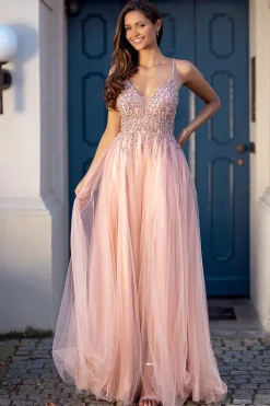 Rosa Christian Koehlert gallakjole 0682