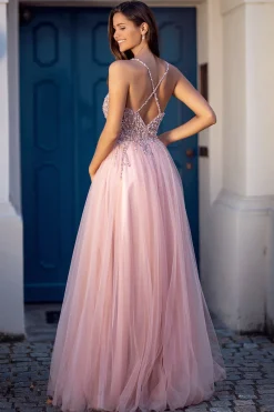 Rosa Christian Koehlert gallakjole 0682