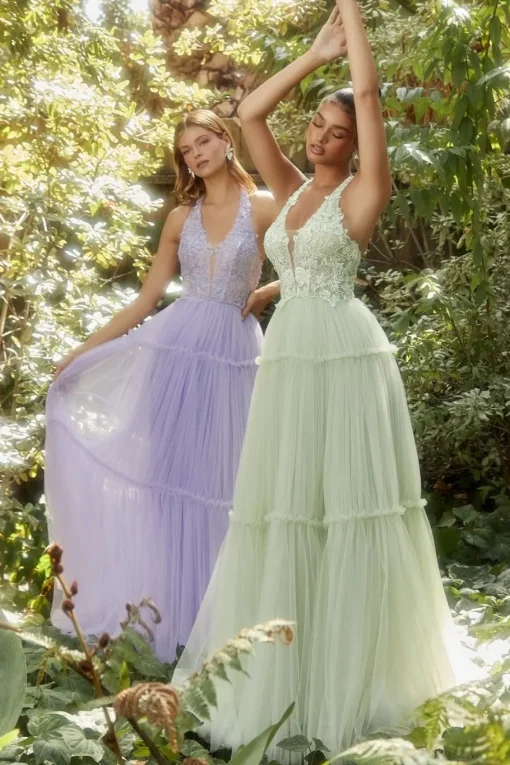 Andrea & Leo A1206 halterneck gallakjole