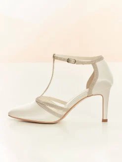 Avalia - Wilma Heeled Sandal - White