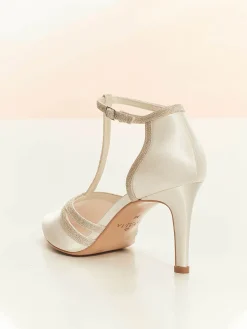 Avalia - Wilma Heeled Sandal - White