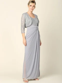2 delt selskabskjole med bolero
