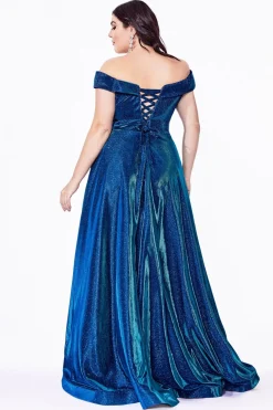 Plus size gallakjole CD210C