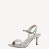 Tamaris - 28029 Heeled Sandal - Silver